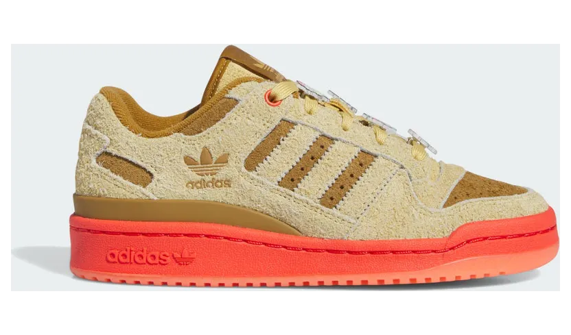 adidas Forum Low CL The Grinch Oat / Bright Red / Bronze Strata (IG7066)
