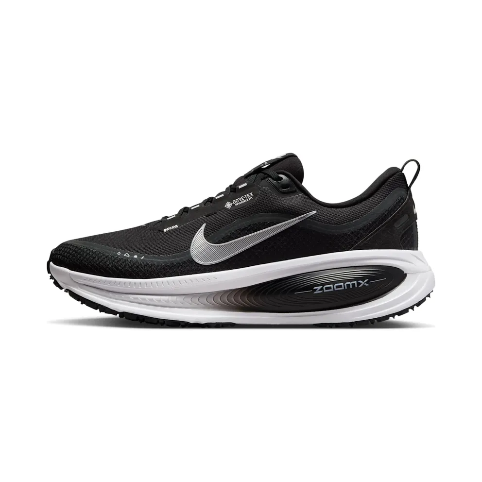 Nike Vomero 18 Gore-Tex “Black White Metallic Silver” (HQ7001-002)