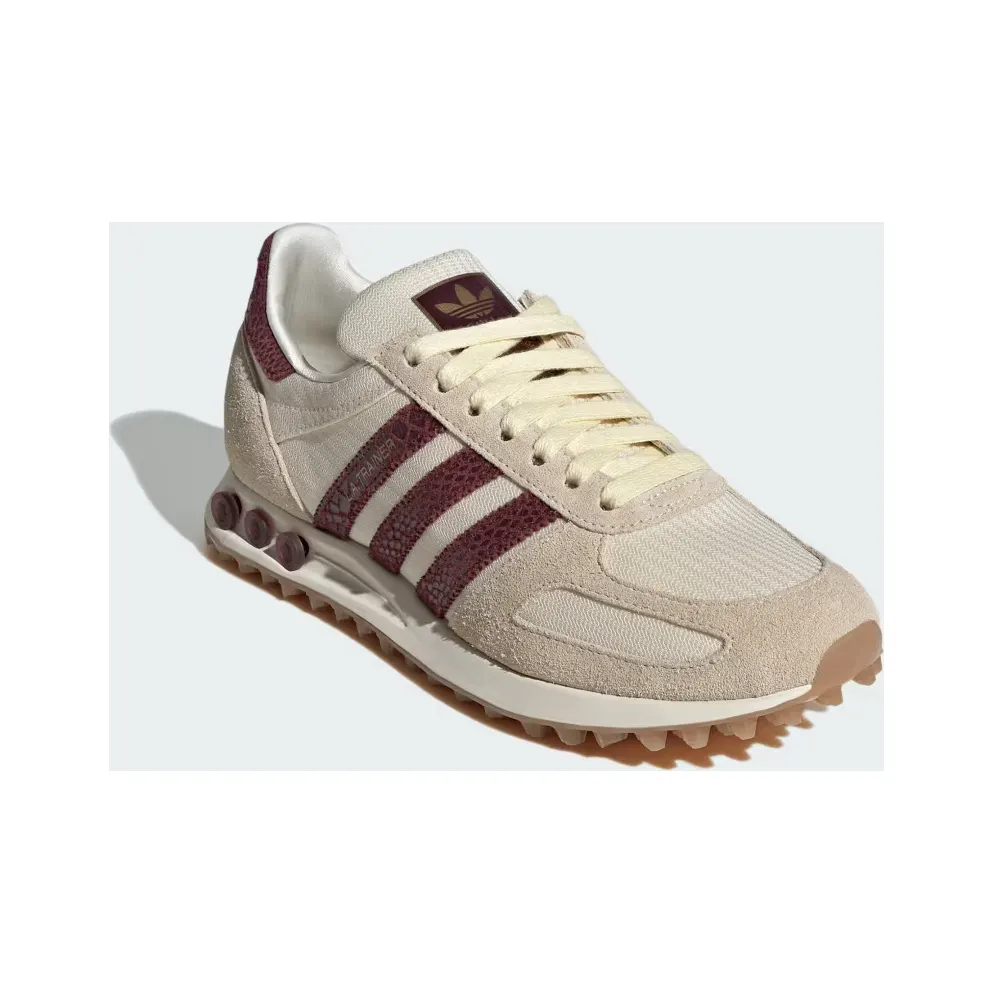 adidas LA Trainer OG “Warm Vanilla / Shadow Red / Gold Metallic” (KK2445)