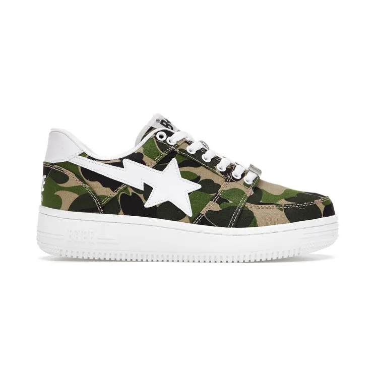 A Bathing Ape Bapesta ABC Camo 20th Anniversary Green (1C70191020/1G30-191-001)