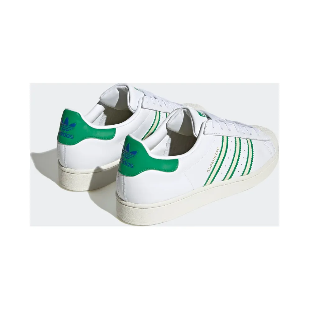 Adidas Superstar Cloud White / Off White / Green (GX9878)