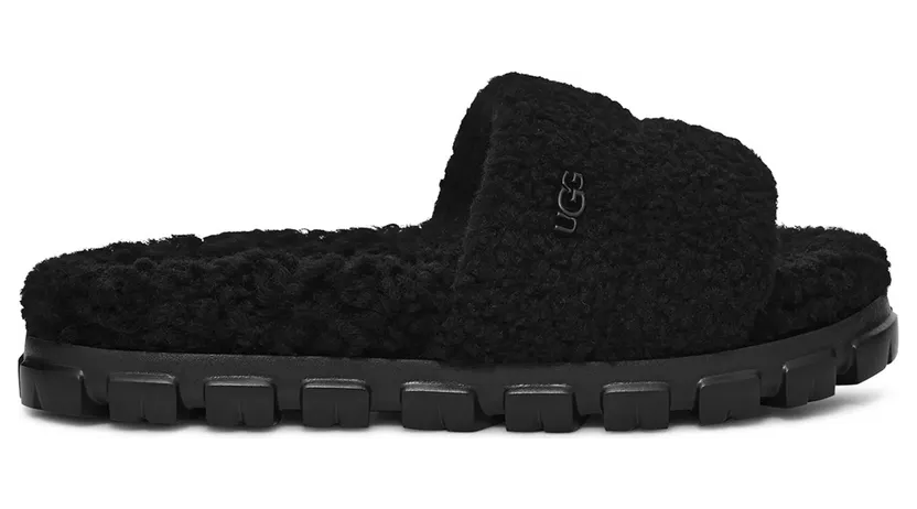 UGG Cozetta Curly Slide Black (1130838-BLK)