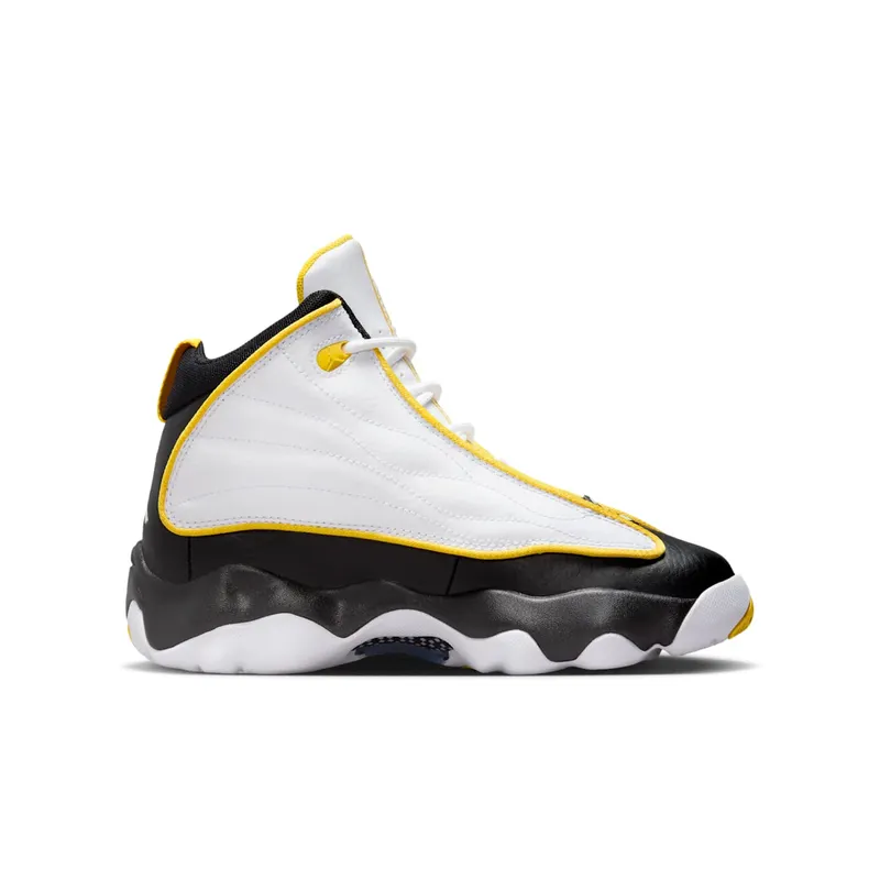 Jordan Pro Strong White Black Tour Yellow (DC7911-107)