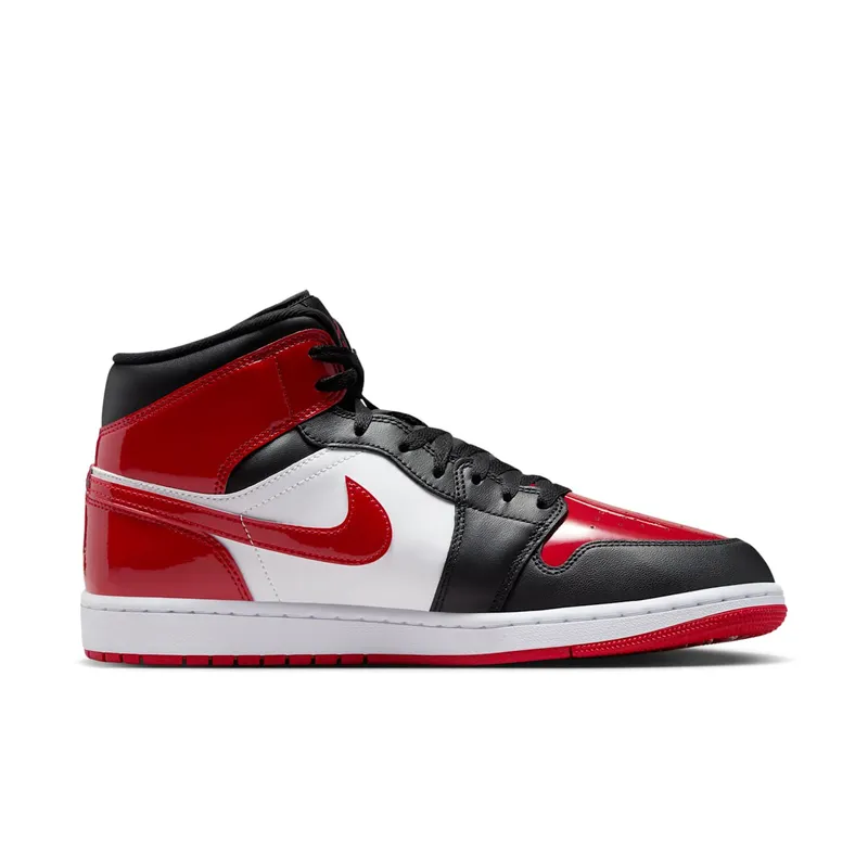Jordan 1 Mid SE “Patent Bred Toe” (HV4091-006)