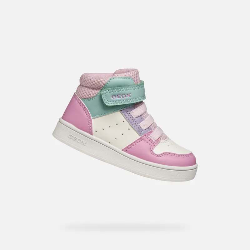 Geox sneaker White/Donkerroze (B465MA000BCC1364)