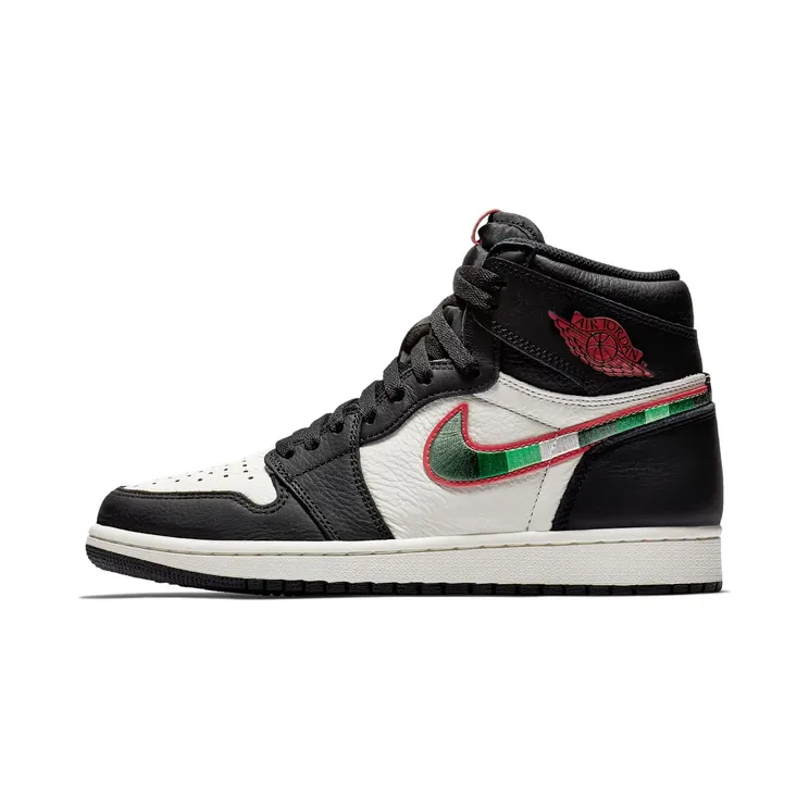 Air Jordan 1 Retro High OG Sports Illustrated “Black / Sail / University Blue / Varsity Red” (555088-015)