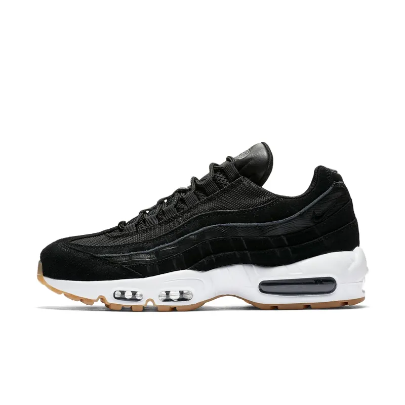 Nike Air Max 95 Exotic Skins Black Gum Black/Black-Dark Grey-White (538416-016)