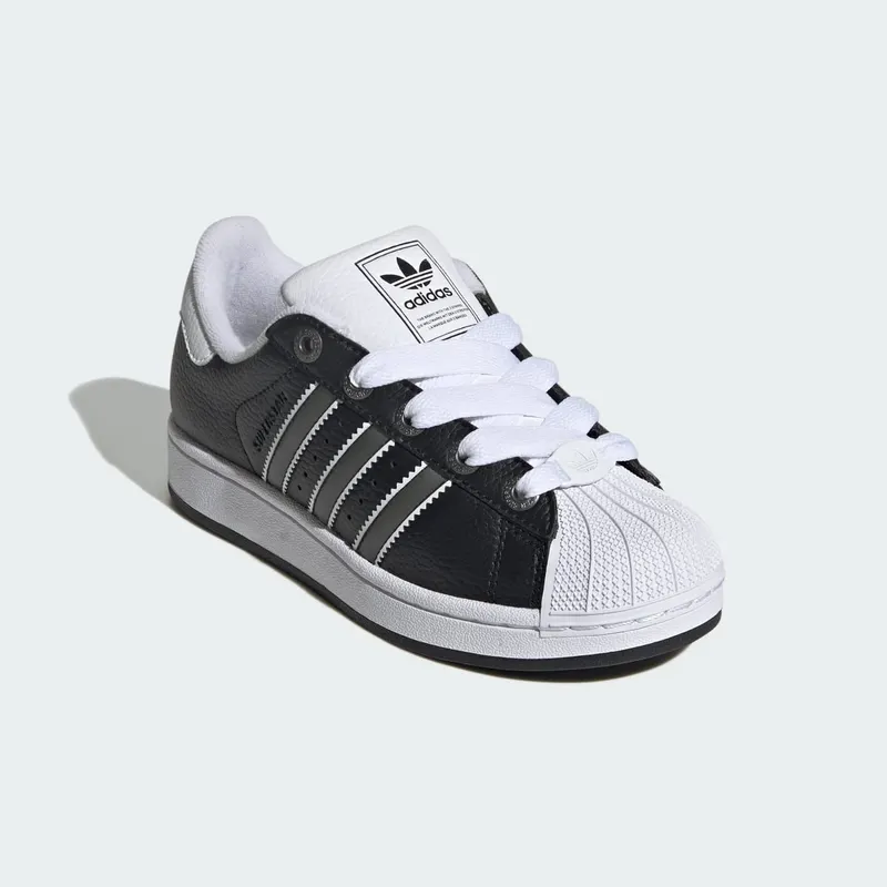 Adidas Superstar II Kids Core Black / Matte Silver / Cloud White (JQ0314)