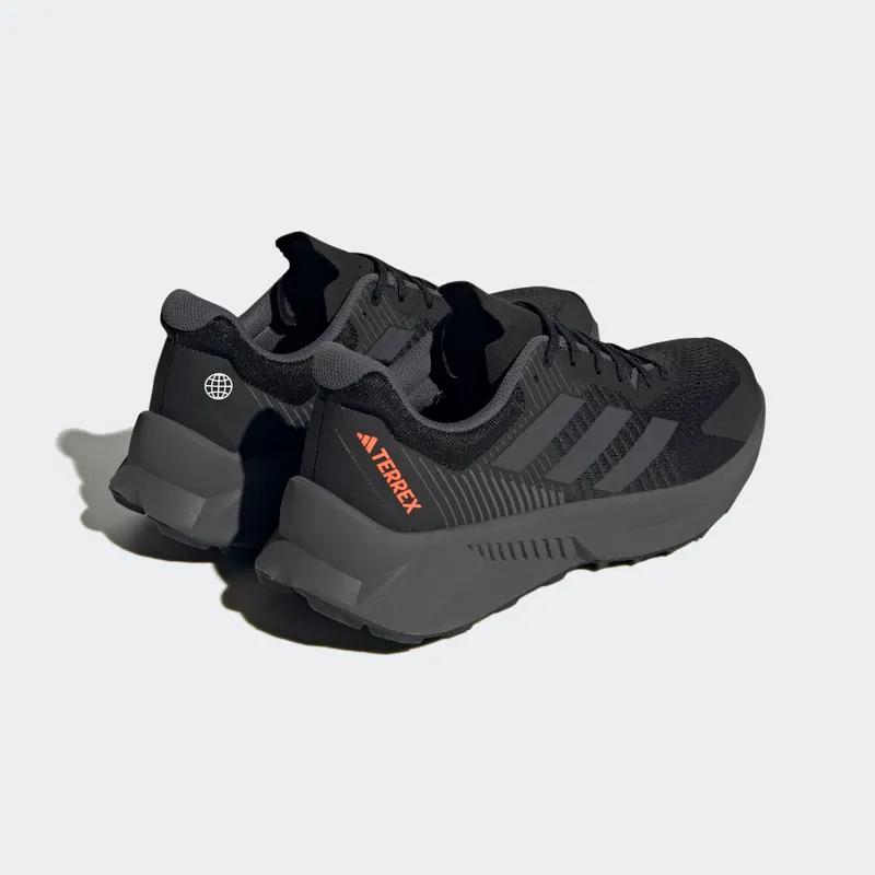 adidas TERREX Soulstride Flow Trail Running Core Black / Grey Six / Impact Orange (GX1822)