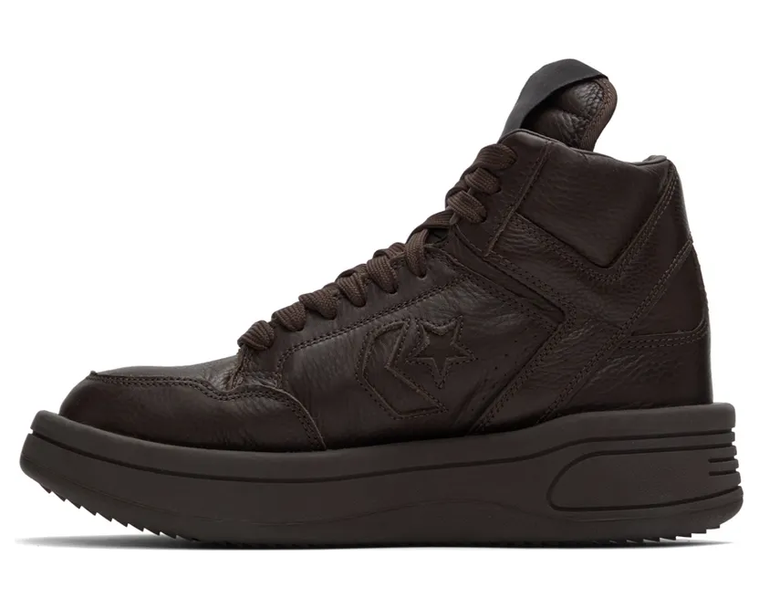 Rick Owens Drkshdw Brown Converse Edition Turbowpn Sneakers (DC01BX342 SA5R2) (3)