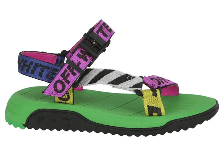 OFF-WHITE New Trek Sandal Fuchsia Green (IH017S22 MAT00 13255 60271)