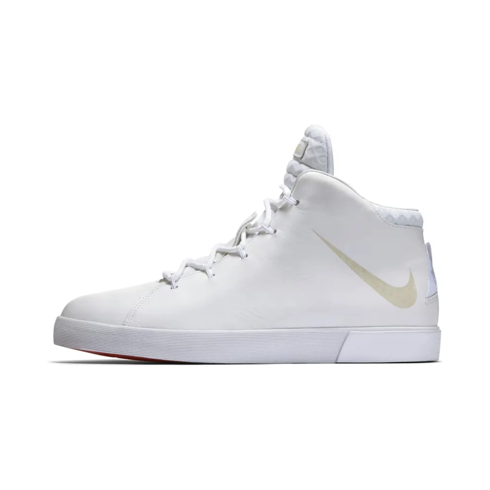 LeBron 12 Lifestyle “Draft Day” White/White-Metallic Gold-Bright Crimson (716417-100)