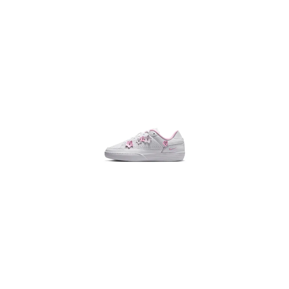 Nike Tennis Centre Florette “White / Bleached Lilac / Metallic Silver / Pink Rise” (IR8636-100)