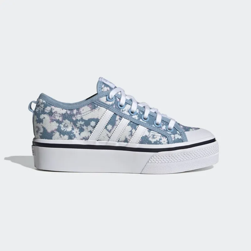 adidas Nizza Platform Cloud White / Ambient Sky / Legend Ink (H01232)