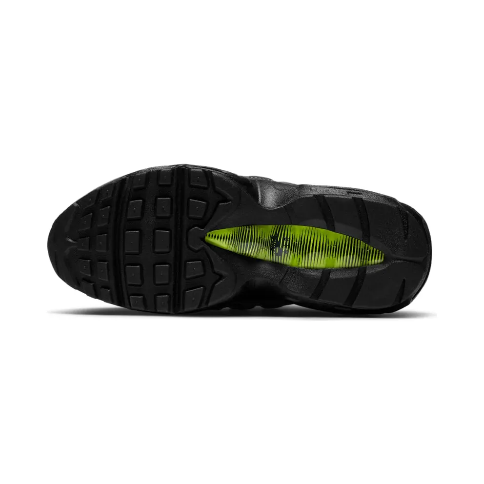 Nike Air Max 95 OG Neon 2020 (GS) Black/Neon Yellow-Light Graphite (CZ0910-001)