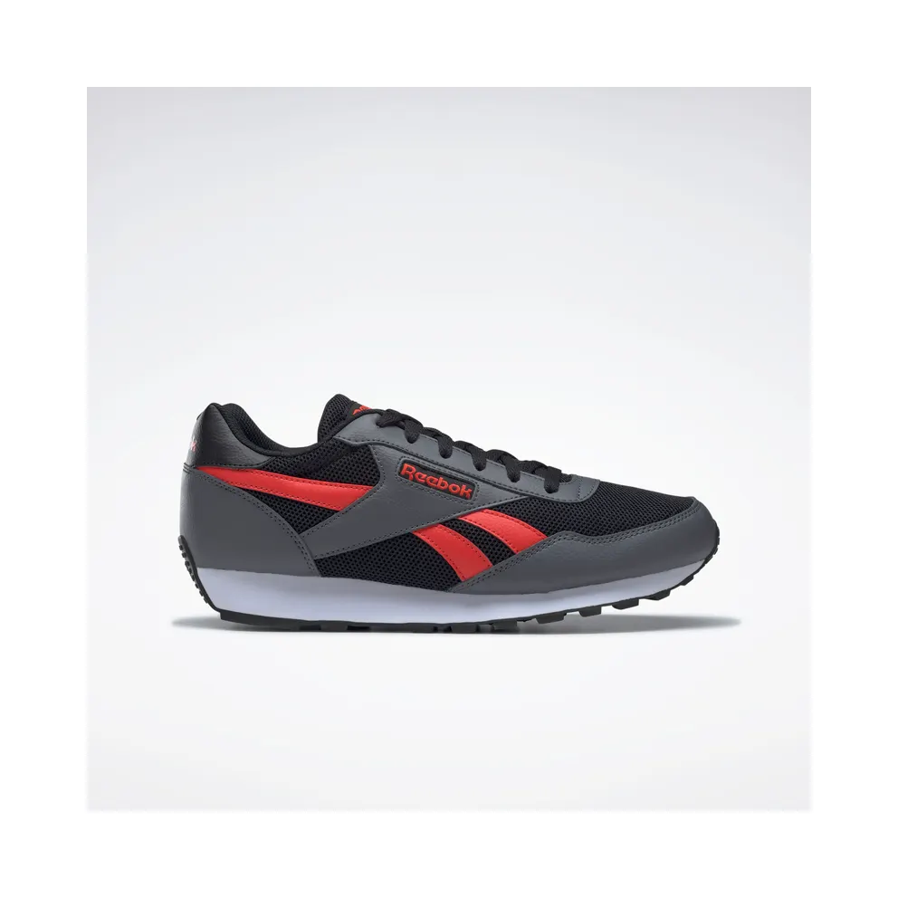 Reebok Rewind Run Shoes Core Black / Dynamic Red / Cold Grey 6 (GX6015)
