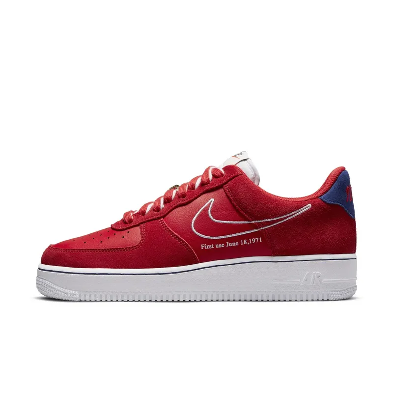 Nike Air Force 1 ’07 LV8 ‘University Red’ – ‘First Use’ (2021) (DB3597-600)