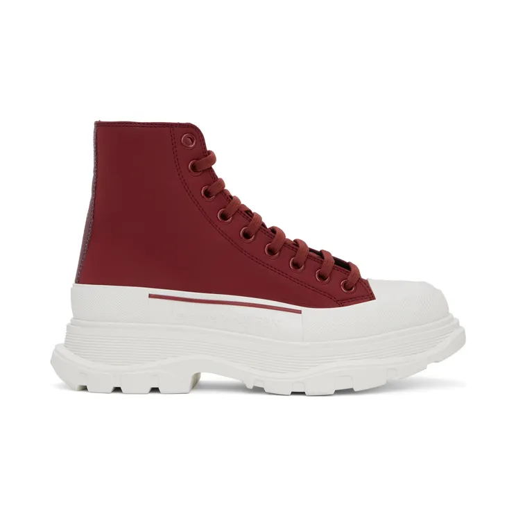 Alexander McQueen Brown Tread Slick High Sneakers (682417W4RJ4)
