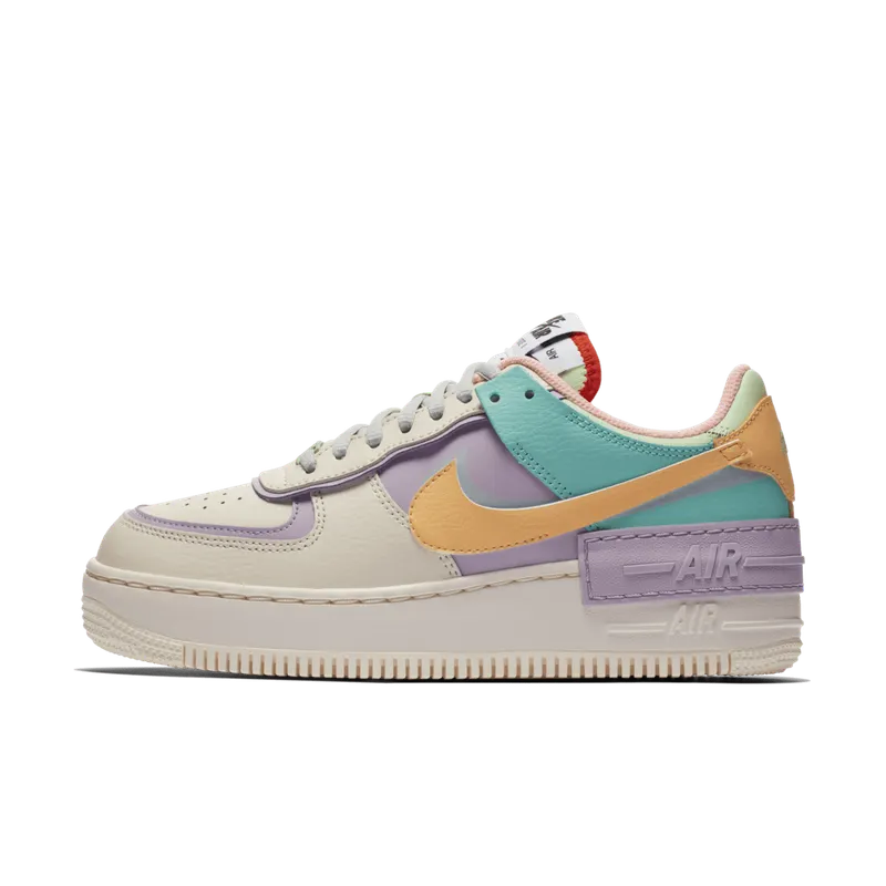 Nike Womens Air Force AF 1 Shadow ‘Tropical Twist’ (2019) (CI0919-101)