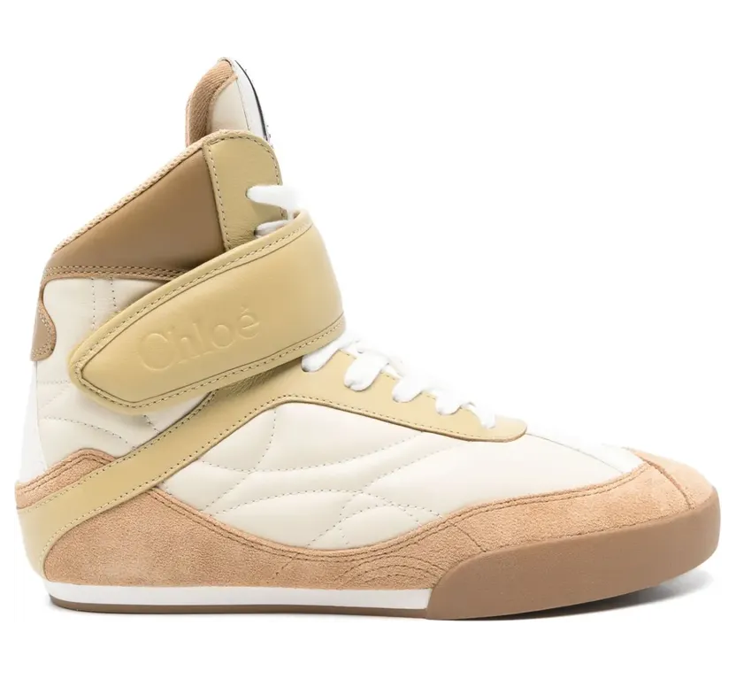 Chloé Kick sneakers – Beige (CHC25U07HSL)