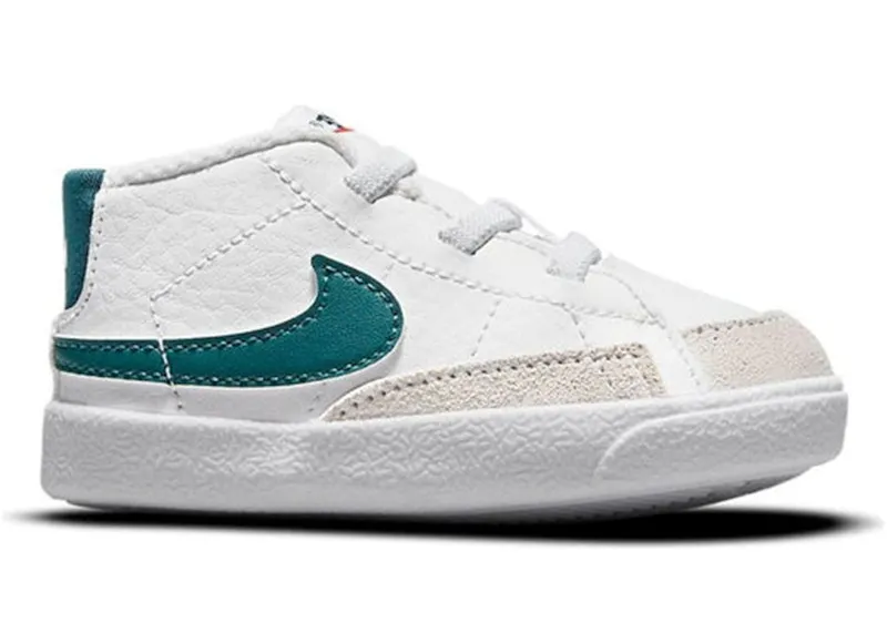 Nike Blazer Mid White Dark Teal Green (DA5536-112)