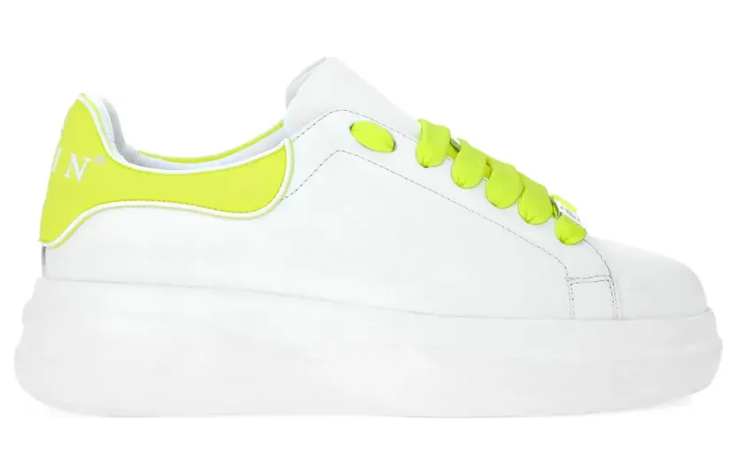 Philipp Plein Sneakers aus Leder – Weiß (PAESUSC0773PLE005N)