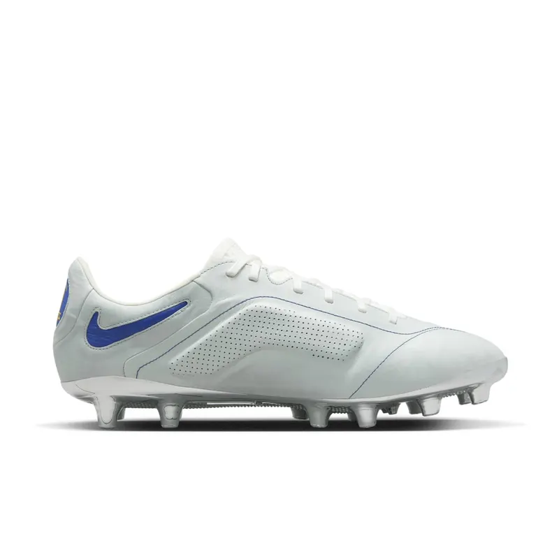 Nike Tiempo Legend 9 Elite MI AG Montebelluna Leather White Game Royal (DV7901-140)