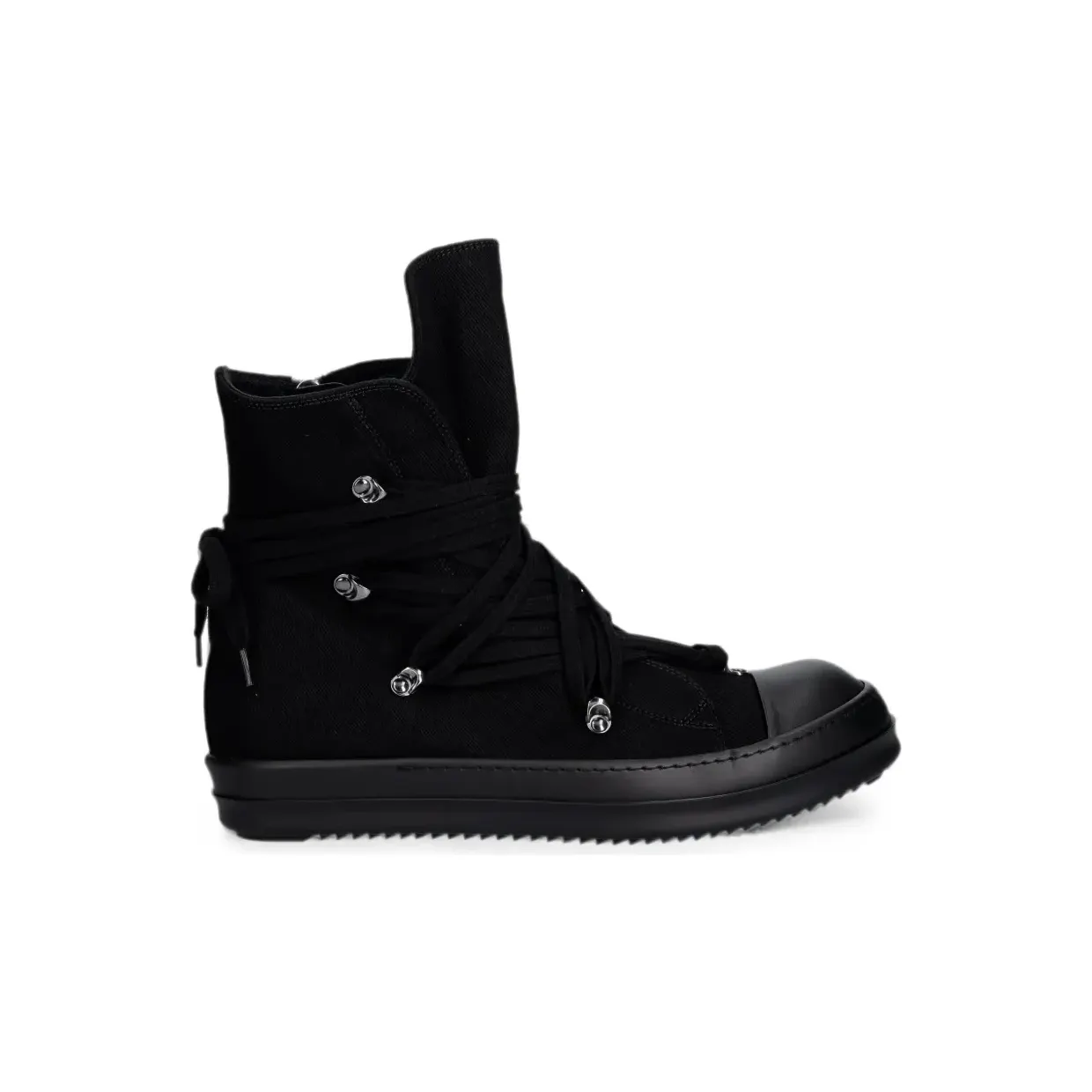 Rick Owens Drkshdw Megalace® High-Top-Sneakers “Black” (DU01F4809DOW1)