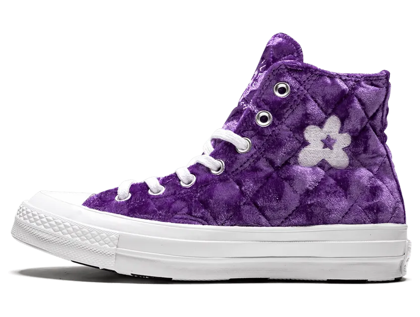 Converse Golf Le Fleur x Chuck 70 Hi ‘Quilted Velvet Tillandsia Purple’ Tillandsia Purple (165600C)