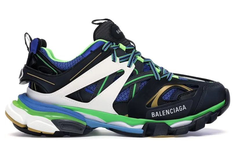Balenciaga Track Green White Blue (2019) (542023-W1GB3-1097 / 542023-W1GB1-1097)