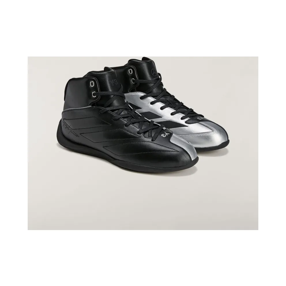 Adidas Y-3 FEROZA HI Black / Silver Metallic / Black (KK1837)