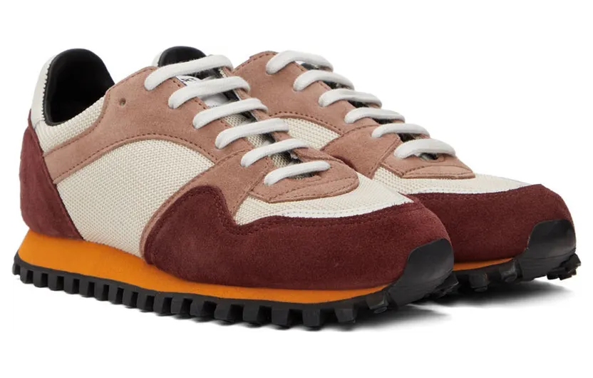 Spalwart Burgundy Marathon Trail Low Mesh Sneakers (97139782860) (4)