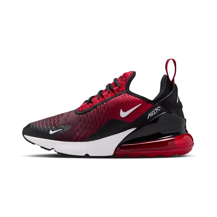 Nike Air Max 270 GS “Gym Red / Black / White” (943345-603)