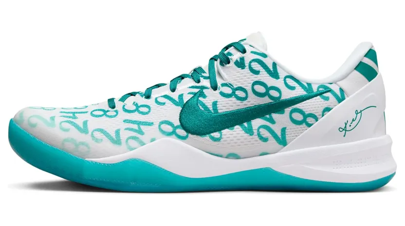 Kobe 8 Protro White/White/Radiant Emerald (FQ3549-101)