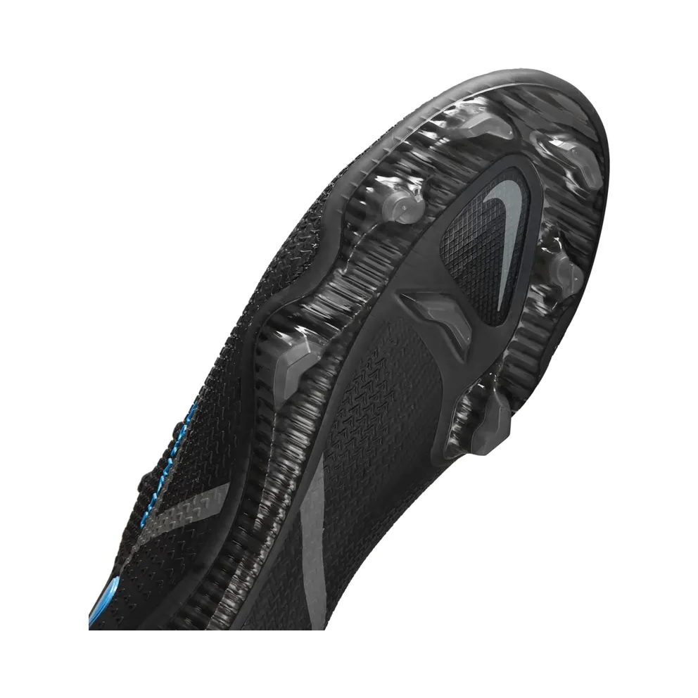 Nike Phantom GT2 Elite FG Black Iron Grey University Blue (CZ9890-004)