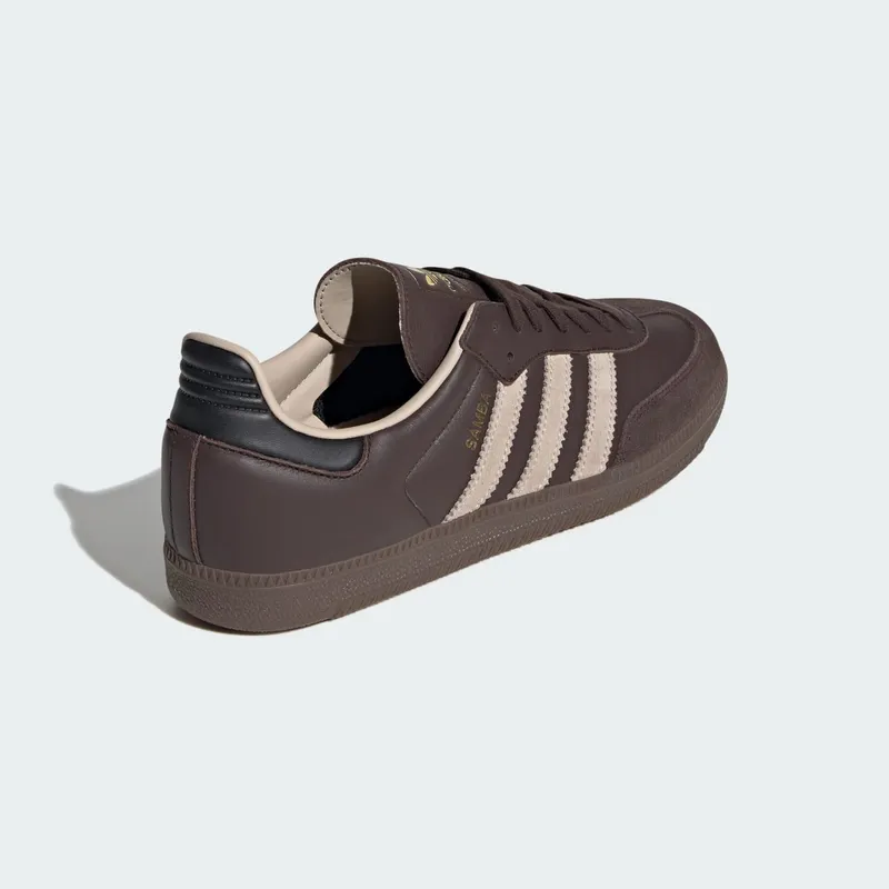 adidas Samba OG Dark Brown Beige Gum (JI0217)