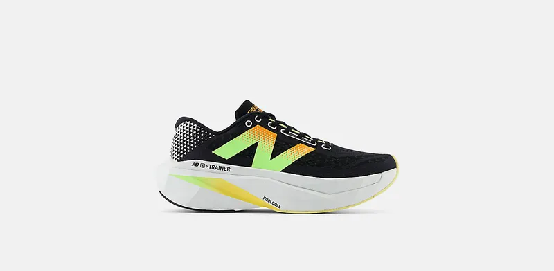 New Balance FuelCell SuperComp Trainer v3 Black Bleached Lime Glo (MRCXLB4)