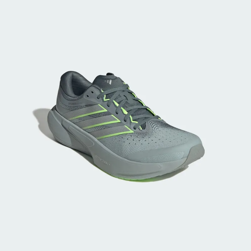 Adidas SUPERNOVA SOLUTION 3 Running Shoes Blue Oxide / Linen Green / Wonder Sage (KI3175)