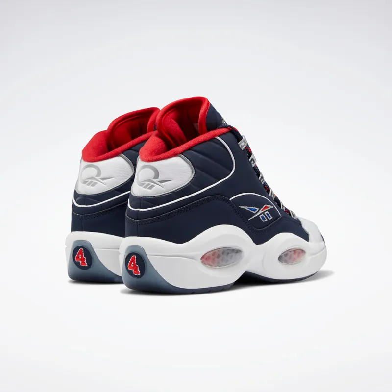 Adidas Question Mid Vector Navy / Cloud White / Vector Red (H01281)
