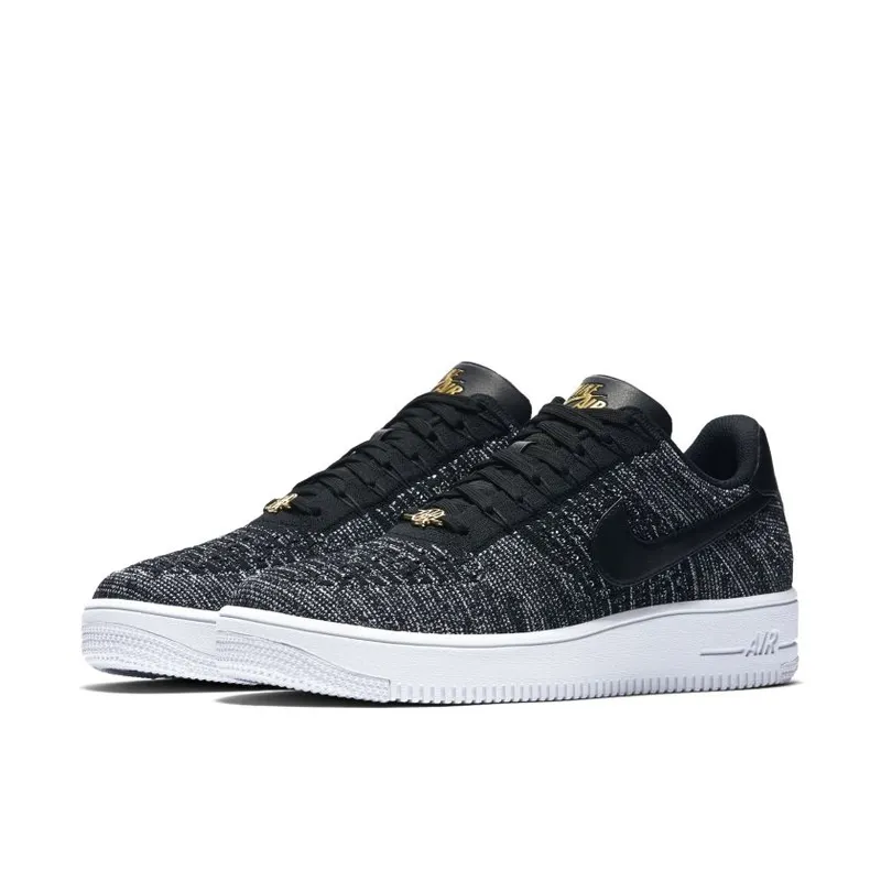 Nike Air Force 1 Low Flyknit Quai 54 Black/White-Black (853880-001)