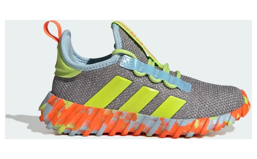 Adidas Kaptir Flow Kids Grey Two / Solar Slime / Clear Sky (JQ7343)