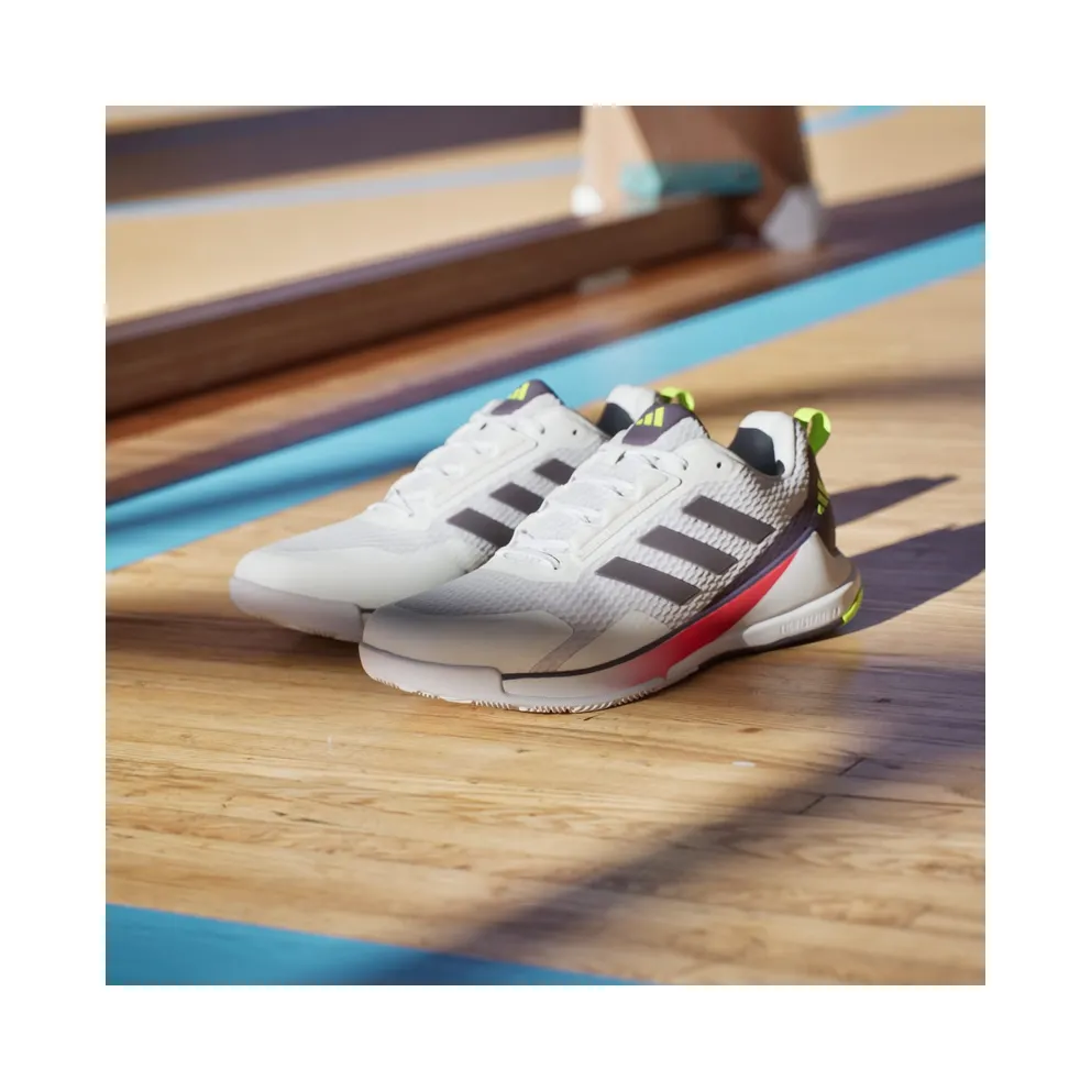 Adidas Novaflight 2 Indoor Cloud White / Aurora Met. / Aurora Plum (JQ9206)