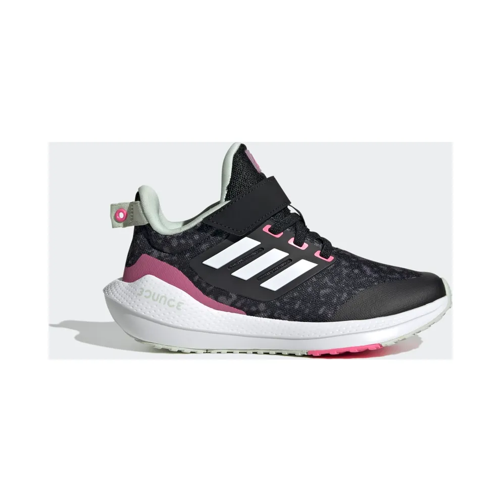 Adidas EQ21 Run 2.0 Bounce Sport Running Elastic Lace with Top Strap Core Black / Cloud White / Pulse Magenta (GV9481)