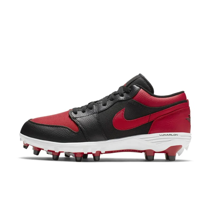 Jordan 1 TD Low Bred Black/Varsity Red-White-Varsity Red (AV5292-061)