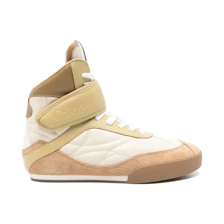 Chloé Kick sneakers – Beige (CHC25U07HSL)