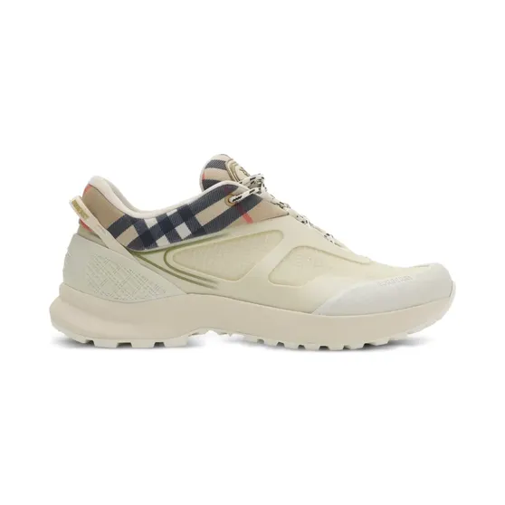 Burberry Check Sneakers aus Mesh – Nude (8119156)