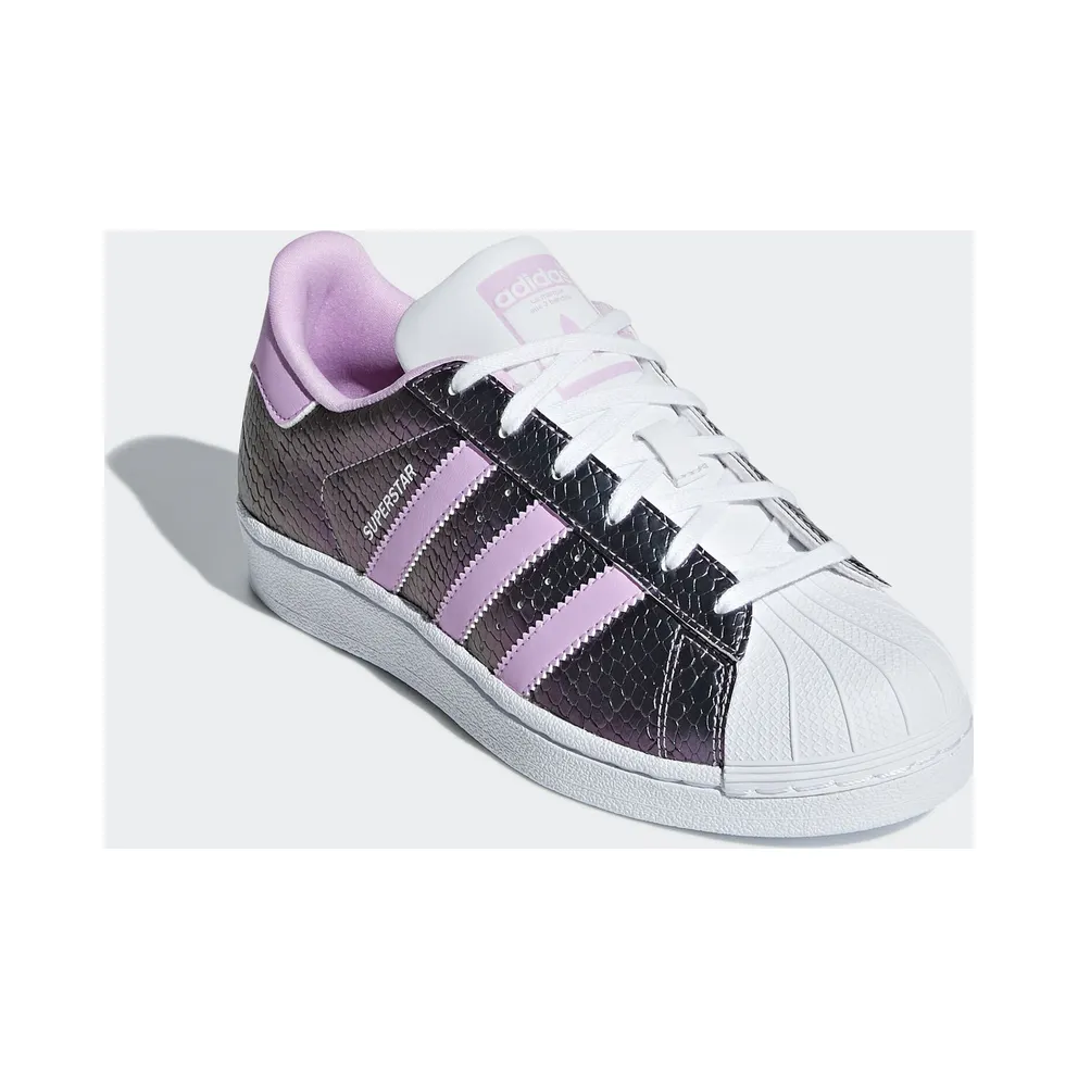 adidas Superstar Snake Clear Lilac (Youth) Footwear White/Clear Lilac/Footwear White (B37184)