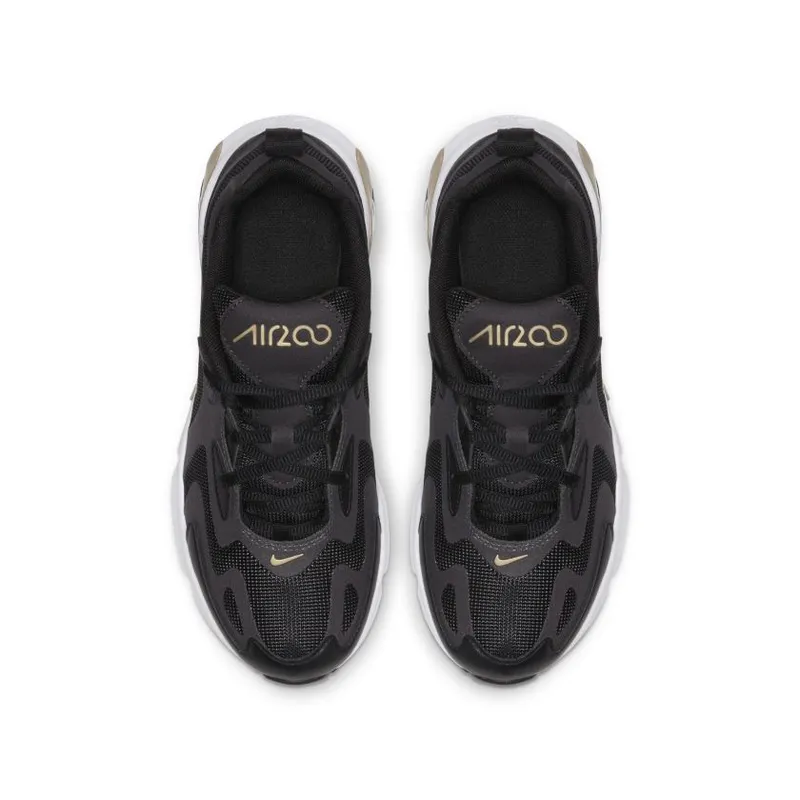 Nike Air Max 200 Black Metallic Gold (GS) Black/Anthracite/White (AT5627-003)
