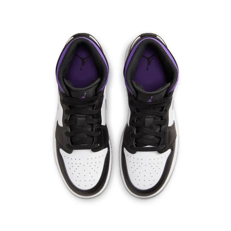 Air Jordan 1 Mid GS “Dark Iris” (554725-095)