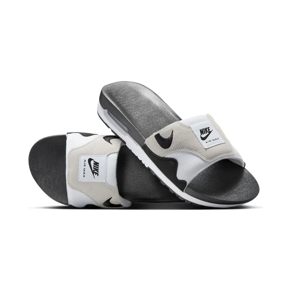 Nike Air Max 1 Slide White Black (DH0295-102)